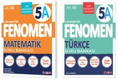 Fenomen Okul 2025 5. Sınıf Matematik + Türkçe A Serisi Soru Seti 2 Kitap Güncel Müfredat - 1