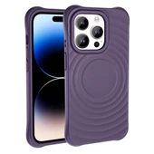 Apple iPhone 14 Pro Magsafe Şarj Özellikli Airbagli Mat Görünümlü Redclick Hepi Kapak thumbnail 2