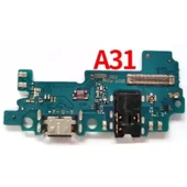 Samsung A315 A31 Usb Kulaklık Şarj Mikrofon Bordu Filmi Full - 1