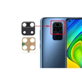 Xiaomi Redmi Note 9S Arka Kamera Camı Lensi Çitalı Full - 1