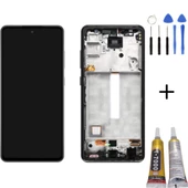TE Samsung A52 5G A526F Uyumlu A Kalite Çıtalı Lcd Ekran+MontajKit - 1