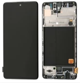 TE Samsung A71 A715F Uyumlu Çıtalı Lcd Ekran Dokunmatik - 1