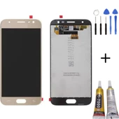 TE Samsung J3 PRO J330 Uyumlu A Kalite Lcd Ekran Gold + Montaj Kiti - 1