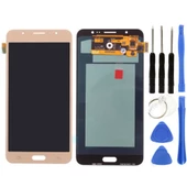 TE Samsung J7 2016 J710 Uyumlu OLED Lcd Ekran Gold + Tamir Seti - 1
