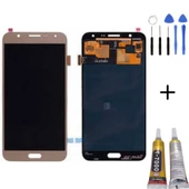 TE Samsung J7 Core J701 Uyumlu A Kalite Lcd Ekran Gold + Montaj Kiti - 1