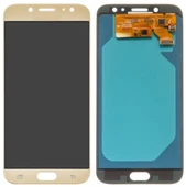 TE Samsung J7 Pro J730 Uyumlu Lcd Ekran Dokunmatik Servis Gold - 1