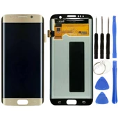 TE Samsung S7 Edge G935F Uyumlu A Kalite Lcd Ekran Gold - 1