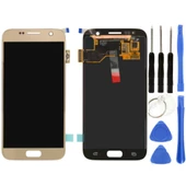 TE Samsung S7 G930F Uyumlu Lcd Ekran Servis Gold + Tamir Seti - 1