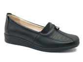 Norfix Dr.Tavsiyeli İçi %100 Deri Anne Kadın Babet Ayakkabı - 1