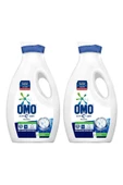 Omo Active Oxygen Sıvı Çamaşır Deterjanı Beyazlar 2 x 1690 ML - 2