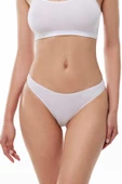 Malabadi 186 4'Lü Paket Kadın Modal Düşük Bel Iz Yapmayan String & Tanga thumbnail 12