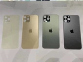 İphone 11 Pro Arka Kapak Pil Batarya Kapağı (Büyük Delik) - 1