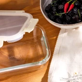 Emsan Soft 640 ml Borosilikat Saklama Kabı - 2