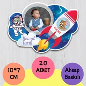 20 Adet Resimli Magnet - 1