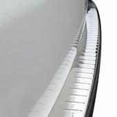 VW Caddy Uyumlu Arka Tampon Eşiği Krom 2015 - 2021 Arası Modeller İçin thumbnail 3