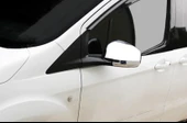 Ford Courier Uyumlu Ayna Kapağı ABS Krom 2 Parça 2017 - 2023 Arası Modeller İçin thumbnail 1