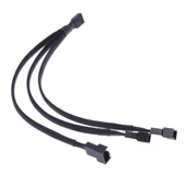 4 Pin Switch Fan Çoklayıcı Y PWM Çoklayıcı Splitter Kablosu 3 Pin 3 Port 4303 - 1