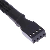 4 Pin Switch Fan Çoklayıcı Y PWM Çoklayıcı Splitter Kablosu 3 Pin 3 Port 4303 - 4