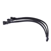 4 Pin Switch Fan Çoklayıcı Y PWM Çoklayıcı Splitter Kablosu 3 Pin 3 Port 4303 - 3