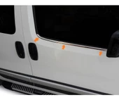 Cam Çıtaları Krom 2 Parça Fiorino Mini Van MPV 2007 Ve Sonrası Modeller İçin - 2
