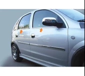 Cam Çıtaları Krom 4 Parça Corsa C HB 5D 2000-2006 Arası Modeller İçin thumbnail 2