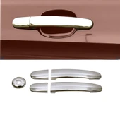 Ford Transit Uyumlu Kapı Kolu Krom 2 Kapı 3 Parça 2014 - 2019 Arası Modeller İçin thumbnail 2