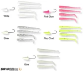 Savage Gear LRF Mini Sandeel Kit 5 Kafa 20 Kuyruk Suni Yem - 4