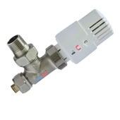 ECA Termostatik Köşe Vana 1/2 - 2