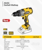 RTRMAX X-LION RTX3020B AKÜLÜ DARBELİ MATKAP KÖMÜRSÜZ 150Nm Akü ve Şarj Hariç thumbnail 2