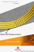 MONTESEV  Safir Gold Dekoratif Ayna Yuvarlak Ayna Işlemeli Ahşap Duvar Aynası Tekli - 56 Cm - 6