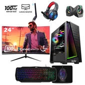 İzoly FX50 PLUS İ5-3470 16GB 512GB SATA SSD RX 550 4GB 24"100Hz Oyuncu Masaüstü Bilgisayarı - 1