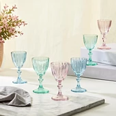 Sophia 6'lı Kahve Yanı Kadeh Seti 55 ML - 1