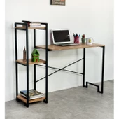 Çalışma Masası Bilgisayar Masası Kitaplıklı Masa 5005 thumbnail 4