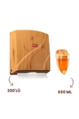 Flosoft Ahşap Görünümlü Z Katlamalı Kağıt Havluluk 300'lü F263 Sıvı Sabunluk 650 ml F259 İkili Set - 2