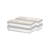 Selka Nora 4 Adet 1 Lt. Saklama Kabı thumbnail 5