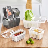 Selka Lavin 3'lü Saklama Kabı ( 2-4-7 Lt. ) thumbnail 6