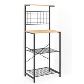 Eportatif Çok Amaçlı Dolap Mutfak Bango Masa Dar Çam 1436 - 5