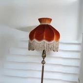 Klasik Lambader Bronz Ayak Kiremit Başlık 170cm. - 2