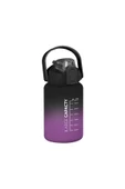 Selka Home - Briella 1000 ML Siyah Mor Pipetli Motivasyon Matara - 3
