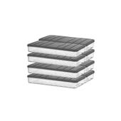 Selka Nora 8 Adet 1 Lt. Saklama Kabı thumbnail 4