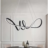 Side / Sarkıt Avize / 100 cm / Antrasit Gövde / 3 Renk Yanar / 3 Yıl Garanti - 1