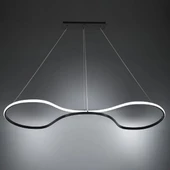 Peja / Sarkıt Avize / 100 cm / Antrasit Gövde / 3 Renk Işık / 3 Yıl Garanti - 1