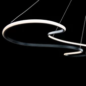 Peja / Sarkıt Avize / 100 cm / Antrasit Gövde / 3 Renk Işık / 3 Yıl Garanti - 3