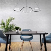 Peja / Sarkıt Avize / 100 cm / Antrasit Gövde / 3 Renk Işık / 3 Yıl Garanti - 2