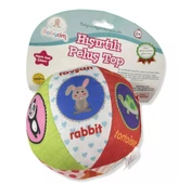 Babycim 003-09 Hışırtılı Çıngıraklı Peluş Top - 1