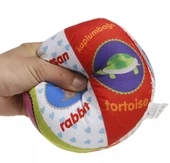 Babycim 003-09 Hışırtılı Çıngıraklı Peluş Top - 2