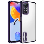 Xiaomi Redmi Note 11 Pro 5G Kılıf Kamera Korumalı Logo Gösteren Omega Kapak kılıf thumbnail 8