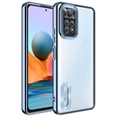Xiaomi Redmi Note 11 Global Kılıf Kamera Korumalı Logo Gösteren Omega Kapak thumbnail 5