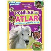 National Geographic Kids Midilliler Ve Atlar Çıkartmalı Faaliyet Kitabı - 1