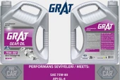 Grat 75w80 Şanzıman Yagı 3lt (675803) - 1